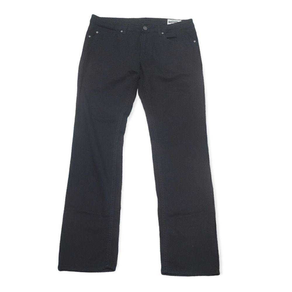 Mens slim stretch black jeans